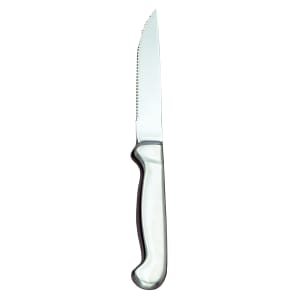 192-1952882 9" Steak Knife w/ Hollow Handle, Stainless, Slim Radiant