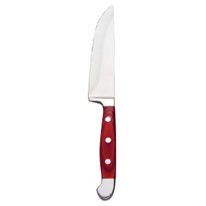 192-2001522 9 3/8" Jumbo Steak Knife w/ Full Tang, Spanish Pakkawood Handle