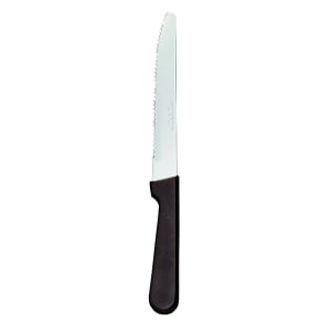 192-2012702 8 3/4" Steak Knife w/ Plastic Handle & Round Tip