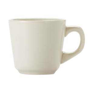 192-740901007 7 oz Porcelana Jose Cup - Porcelain, Cream White