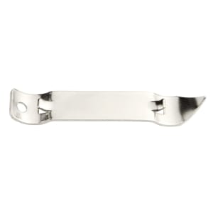 192-75138 4" Bottle Opener/Can Punch, Nickel Plated Stainless