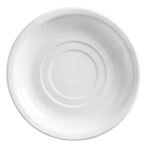 192-840205006 6" Round Porcelana™ Saucer - Porcelain, Bright White