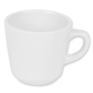 192-840110004 7 oz Porcelana™ Tall Cup - Porcelain, Bright White