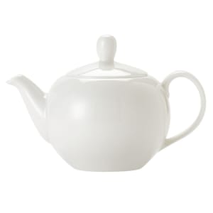 192-840901152 15 1/4 oz Porcelana Teapot - Porcelain, Bright White