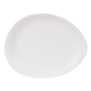 192-DRI15DME 14 1/8" x 11 1/4" Oval Driftstone Platter - Melamine, Driftwood
