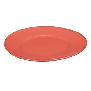 192-FH500R 6 3/8" Round Farmhouse Plate - Porcelain, Barn Red