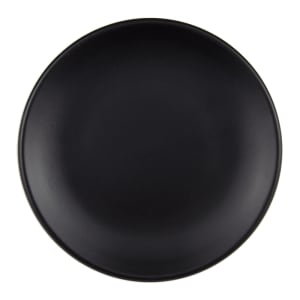 192-DRI1O 6" Round Driftstone Plate - Porcelain, Onyx