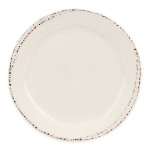 192-FH600 6 3/8" Round Farmhouse Plate - Porcelain, Cream White