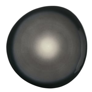 192-PEB6O 10 3/8" Organic Shaped, Pebblebrook, Obsidian Pebblebrook