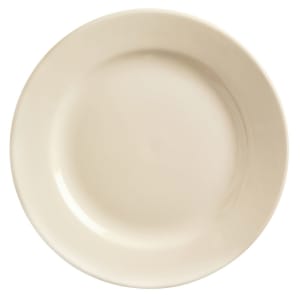 192-PWC7 7 1/8" Round Rolled Edge Plate - Stoneware, Princess White