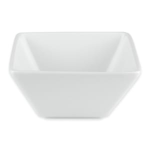 192-SL111 4 1/2" Square Porcelain Bowl w/ 11 oz Capacity, Ultra Bright White, Slate