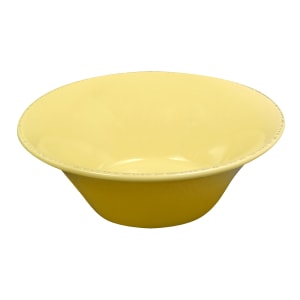 192-FH515B 20 oz Round Farmhouse Soup Bowl - Porcelain, Butter Yellow