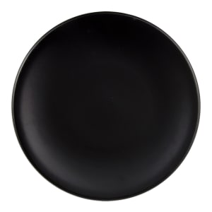 Libbey DRI-2-O 9&quot; Round Driftstone Plate - Porcelain, Onyx