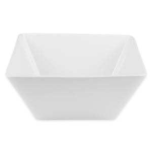 192-SL99 9 1/4" Square Bowl w/ 100 oz Capacity, Ultra Bright White, Slate
