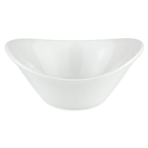192-INF150 13 oz Oval Porcelain Bowl, Bright White, Infinity