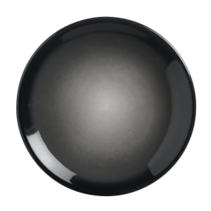 192-PEB2O 9" Round Plate, Pebblebrook, Obsidian Porcelain