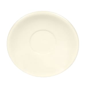 192-PWC2 6" Round Saucer - Stoneware, Princess White