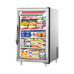 598-GDM7SLH 24" Countertop Refrigerator w/ Front Access - Left Hinged Swing Door, Stainless,...