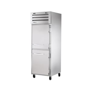 598-STG1DT2HS 28" One Section Commercial Refrigerator Freezer - Right Hinge Solid Doors, Top...