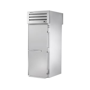 598-TA1RRT891S1S 35" One Section Roll Thru Refrigerator, (2) Right Hinge Solid Door, 115v