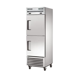 598-T23DT 27" One Section Commercial Refrigerator Freezer - Right Hinge Solid Doors, Bottom...