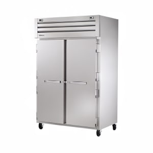 598-TG2DT2S 53" Two Section Commercial Refrigerator Freezer - Solid Doors, Top Compressor, 1...