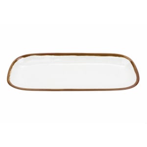 284-CS146RM 14" x 5 1/2" Rectangular Rustic Mill™ Platter - Melamine, Rustic Mill