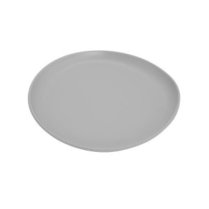 284-CS610LG 6" Round Melamine Serving Plate, Light Gray