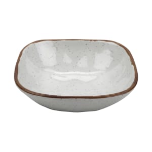 284-SB14RM 14 oz Square Melamine Soup/Salad/Pasta/Nappie Bowl, Rustic Mill