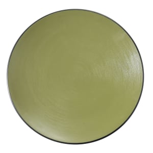 614-BM107GR 7 1/2" Round Melamine Dinner Plate, Green