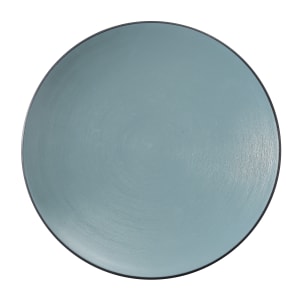 614-BM109TL 8 1/2" Round Melamine Dinner Plate, Teal