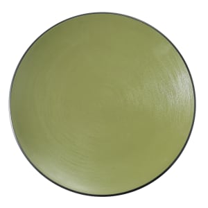 614-BM110GR 10 1/4" Round Melamine Dinner Plate, Green