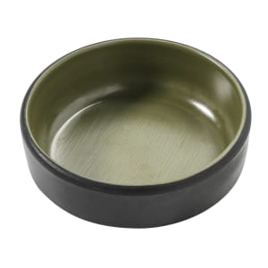 614-BM4003GR 2 oz Melamine Sauce Dish, Green
