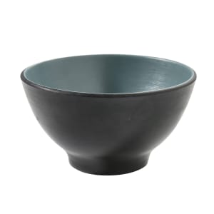 614-BM404TL 10 oz Round Melamine Soup/Rice Bowl, Teal