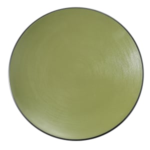 614-BM111GR 11 1/2" Round Melamine Dinner Plate, Green