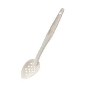 144-SPOP13CW148 13" Perforated Spoon - White