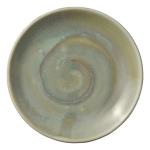192-801121541000104 6" Round Perfect Match Flat Coupe Plate - Porcelain, Thyme