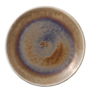 192-801121541000101 6" Round Perfect Match Flat Coupe Plate - Porcelain, Oyster