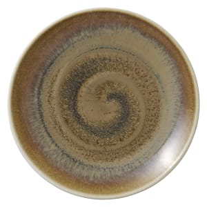 192-801122141000102 8 1/4" Round Perfect Match Coupe Plate - Porcelain, Cumin