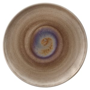 192-801123041000101 11 7/8" Round Perfect Match Coupe Plate - Porcelain, Oyster