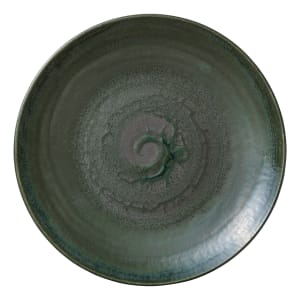 192-801123041000103 11 7/8" Round Perfect Match Coupe Plate - Porcelain, Avocado