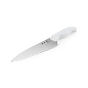 383-5248371 8" Chef's Knife w/ White Nylon/Silicone Handle, High Carbon German Steel