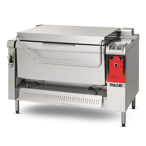 207-VPP40E480 40 gal. Tilt Skillet - Open Base, Strainer, 480v/3 ph