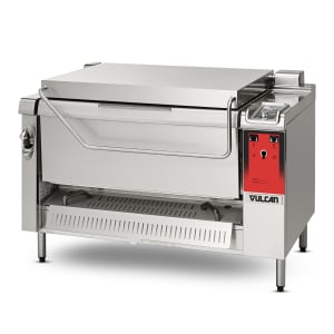 207-VPP40E208 40 gal. Tilt Skillet - Open Base, Strainer, 208v/3 ph