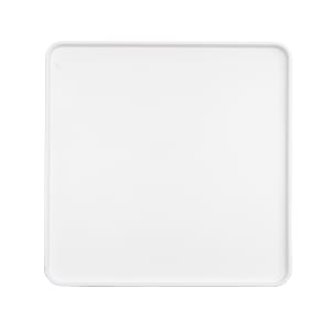 151-220251415 14" Square Melamine Hudson Plate - White