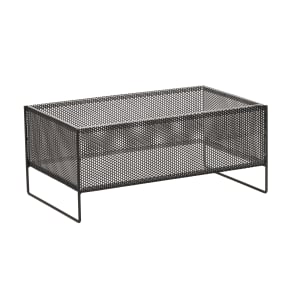 151-2290712115 Rectangular Ice Housing - 20 3/4" x 13" x 9 1/2"H, Wire, Black