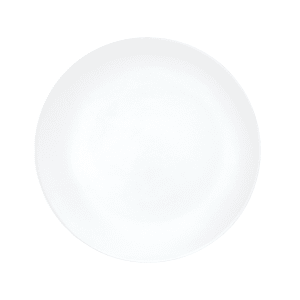 151-22445715 7" Round Melamine Dinner Plate, White