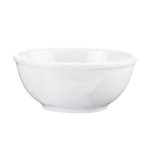 151-3343815W 55 oz Round Melamine Bowl, White
