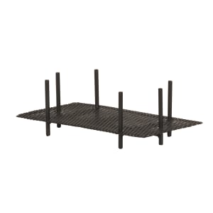 151-22908115 Camden Napkin Holder for 4" x 8" Napkins - Metal Base w/ Black Frame