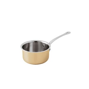 095-1560612 23 3/4 oz Aluminum/Copper/Stainless Steel Mini Butter Warmer Ramekin, Copper